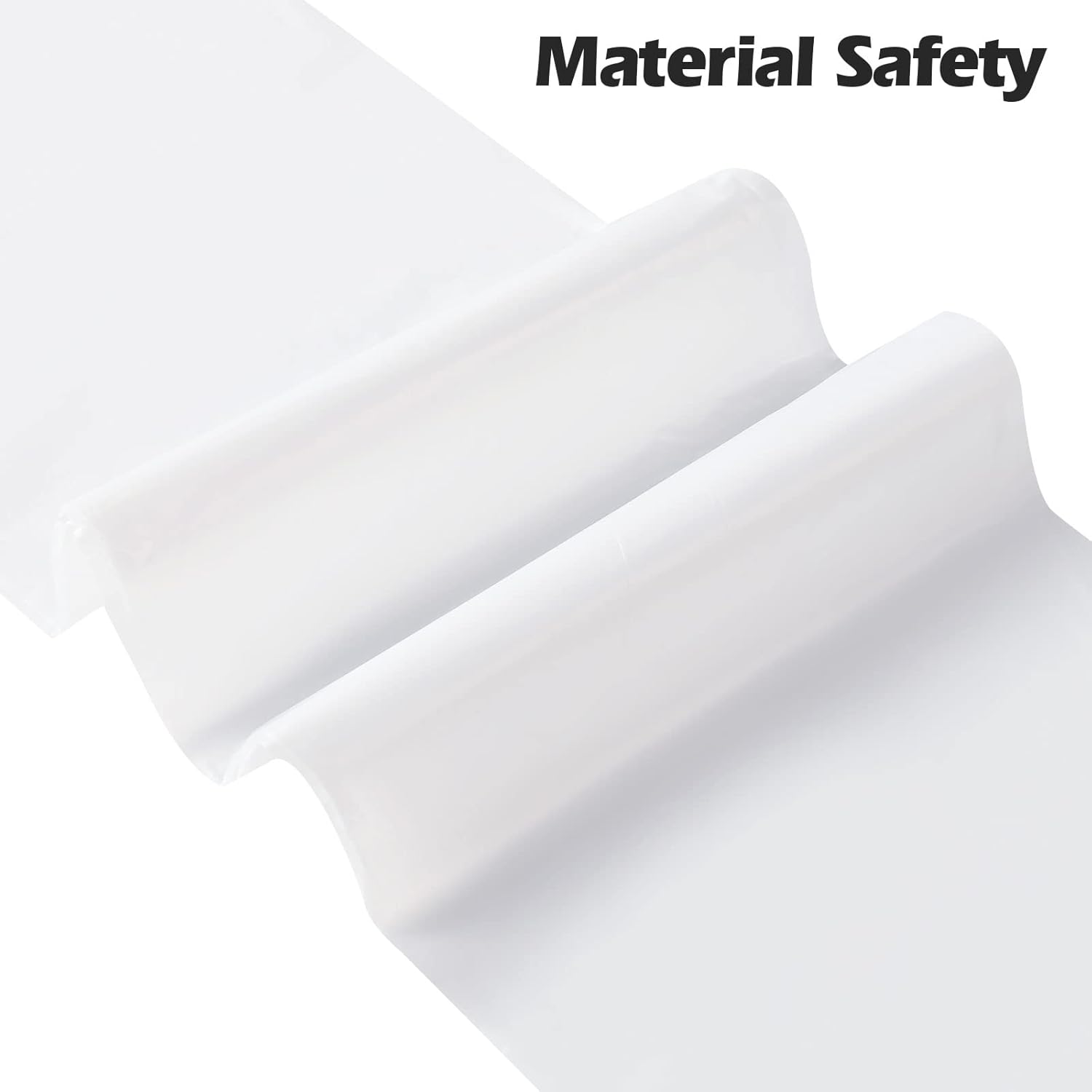 2-4 Gallon Portable Trash Bags,120 Counts Thicken portable Small Garbage Bags for Office, Kitchen,Bedroom Trash Can,Strong Trash Bags（White）