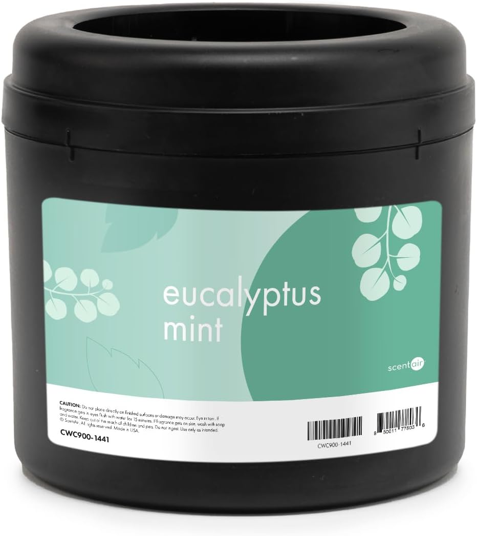 ScentAir Whisper Home Monthly Plug-in Refill, Fragrance Cartridge for Home and Office, Eucalyptus Mint