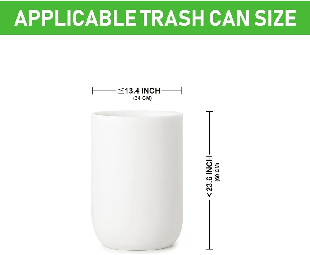 Compost Bags, 8 Gallons, 30Liter, Extra Thick 0.87 Mils, Biodegradable Food scrap waste bags with US BPI ASTM D6400 and Europe OK Compost Home Certified