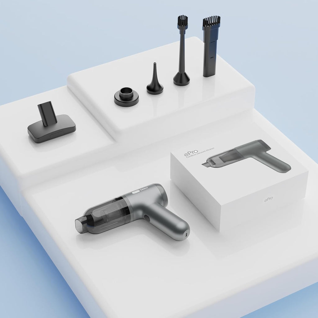 Car Vacuum,2 Suction Modes,Portable Mini Cordless Cleaner with 20000pa Suction Power,Type-C Charge,with Handheld Vacuum for Home,Car, Office Desk, Keyboards