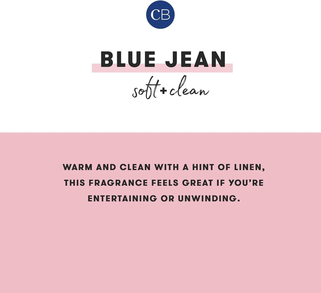 Capri Blue Diffuser Oil Refill - Premium Fragrance Oil - Use with Electric or Ultrasonic Diffusers for Home - Long Lasting Clean Scent (Blue Jean, 0.5 fl oz)