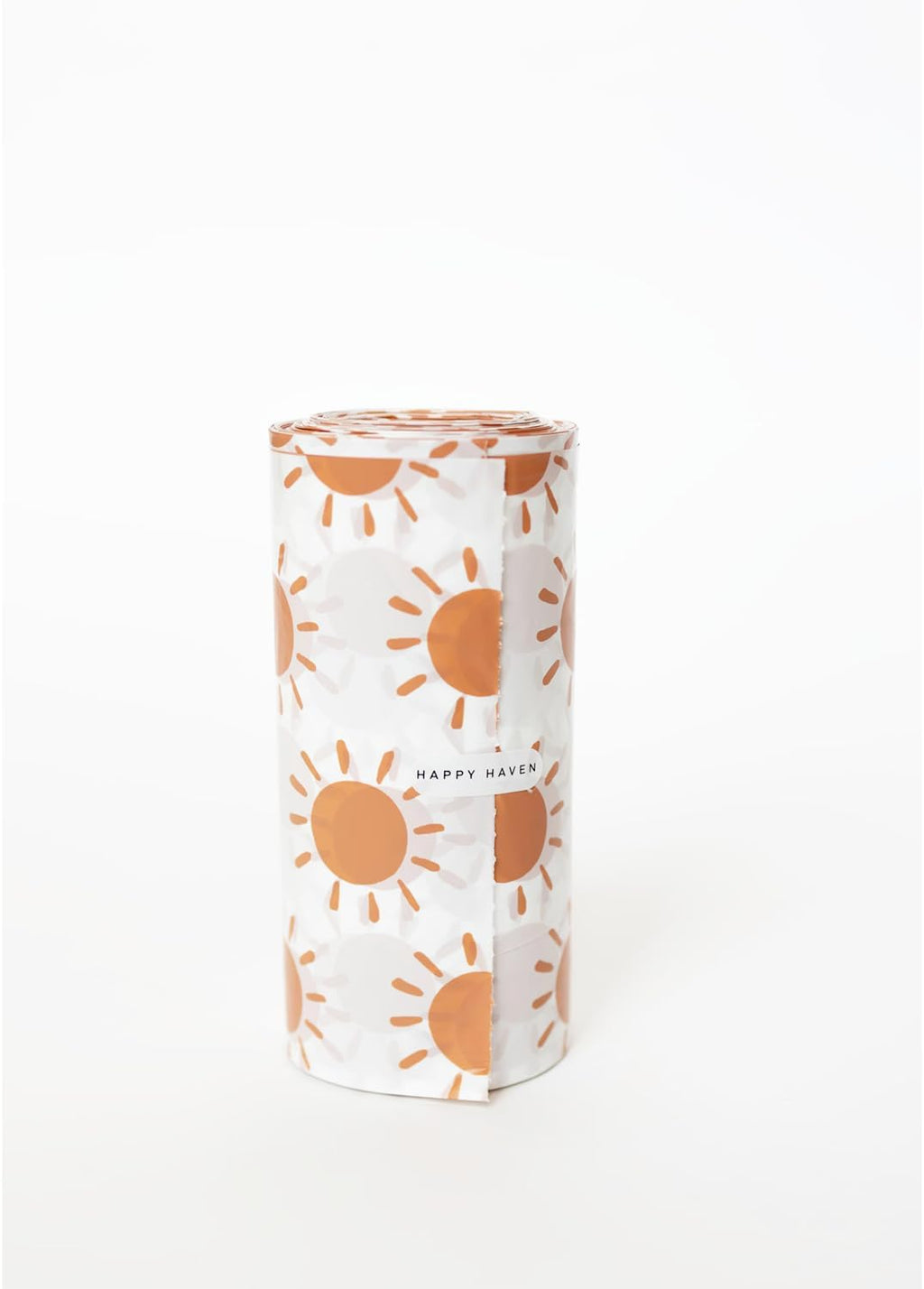 Happy Haven Bathroom Trash Bags for 2,3,4 Gallon Trash Can, Small Garbage Bags - Bedroom & Bathroom, Decorative Cute Wastebasket Liner - 50 Count (Sunshine Sublime)