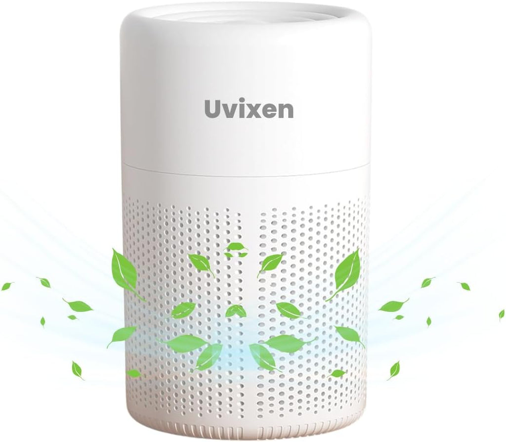 Air Purifiers for Home - Mini Air Purifier with HEPA Air Filter- USB Operated Air Purifier for Bedroom, Car and Living Room