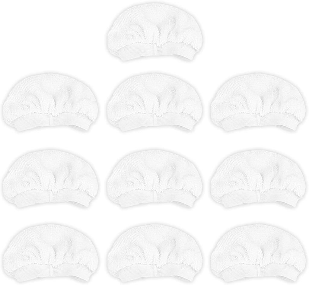 10Pack Microfiber Cloths for Handheld Steam Cleaner Compatible with Bissell Steam Shot, Comforday, PurSteam, Wagner Spraytech, Universal Washable Steam Cleaner Accessories