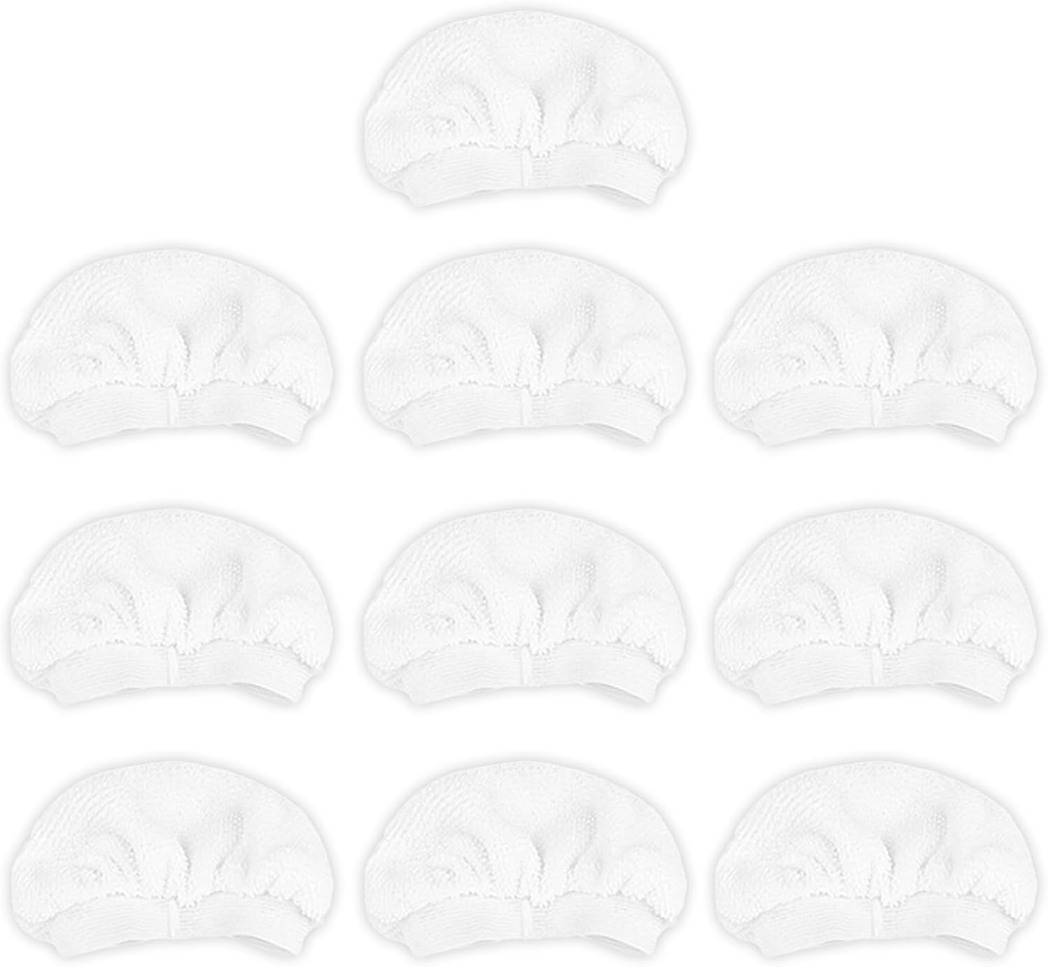 10Pack Microfiber Cloths for Handheld Steam Cleaner Compatible with Bissell Steam Shot, Comforday, PurSteam, Wagner Spraytech, Universal Washable Steam Cleaner Accessories