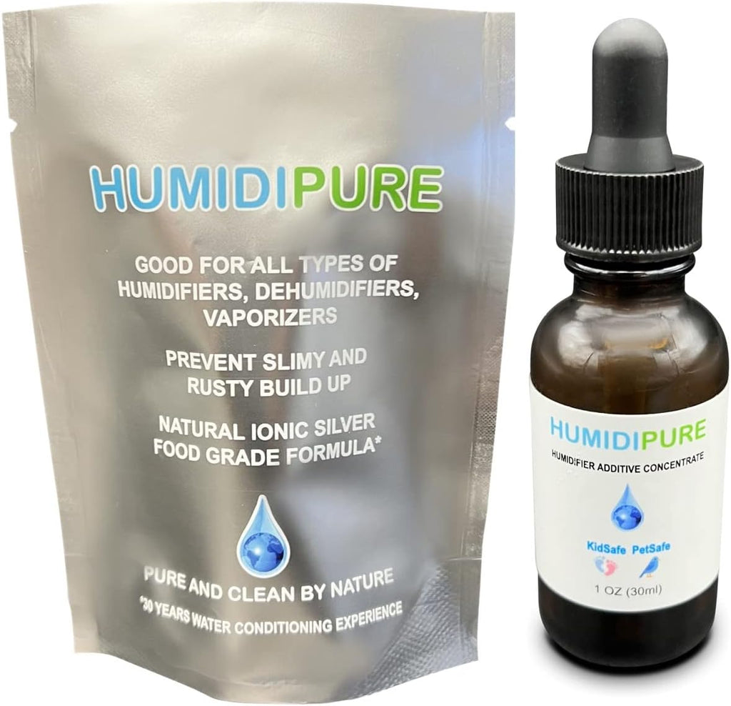 Natural Food Grade Concentrate. 200 day+ Humidifier Treatment Additive*. Prevent Slimy, Crusty and Rusty Buildup. Keep Water Clean and Odor Free