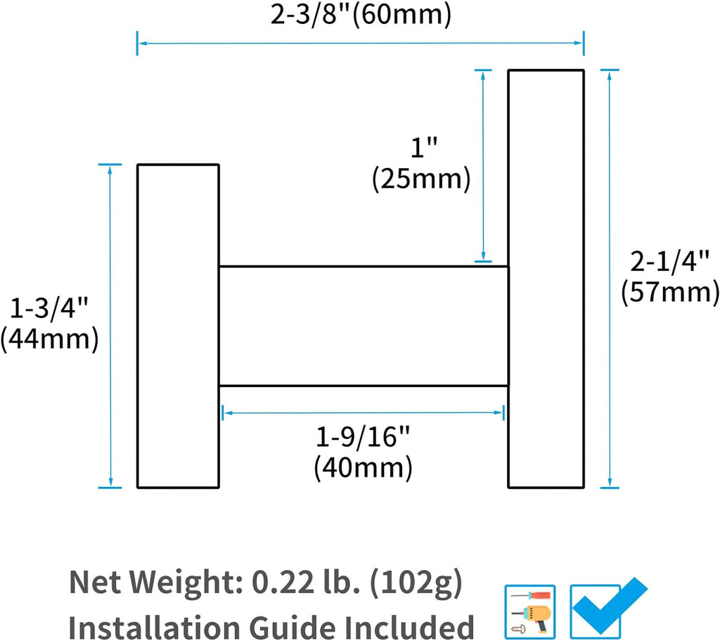 Angle Simple Towel Hook Black & Gold, Stainless Steel Bathroom Towel Holder, Robe Hook, Kitchen Towel Hanger, Wall Mount