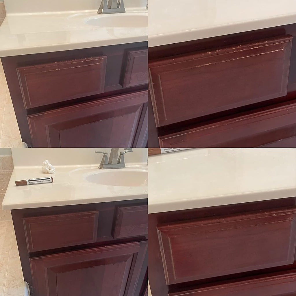 Furniture Repair Kit Wood Markers Wax Sticks, for Stains, Scratches, Wood Floors, Tables, Desks, Carpenters, Bedposts, Touch Ups, and Cover Ups (21)