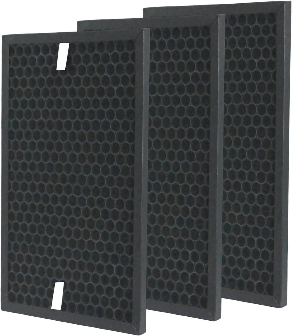 True HEPA Replacement Filter Kit Compatible with Honeywell HPA5300B, HPA5350 & PowerPlus HPA3300 Air Purifiers, Replaces HRF-R3, HRFSC1, HRF-A300, HRF-ARVP300 Filters (3-Pack)
