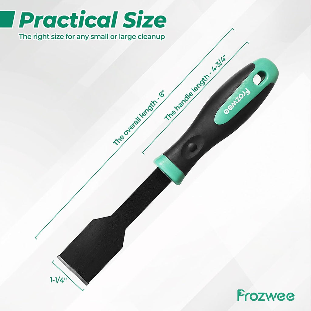 1-1/4-inch Carbide Scraper,Super Gasket Scraper with Durable Tungsten Tip for Remove Gaskets, Carbon and More from Varied Surfaces