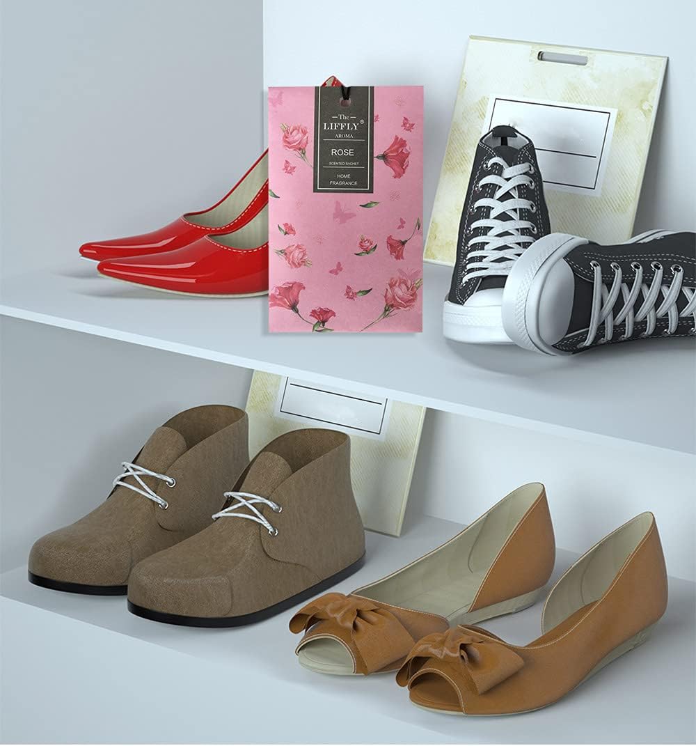 13 Scents Scented Sachets for Drawers and Closets 14 Packs Lavender Rose Jasmine Ocean Vanilla Sandalwood Fresh Linen Cherry Blossoms Lilac Eucalyptus Peppermint Lemongrass Peony Gift Box