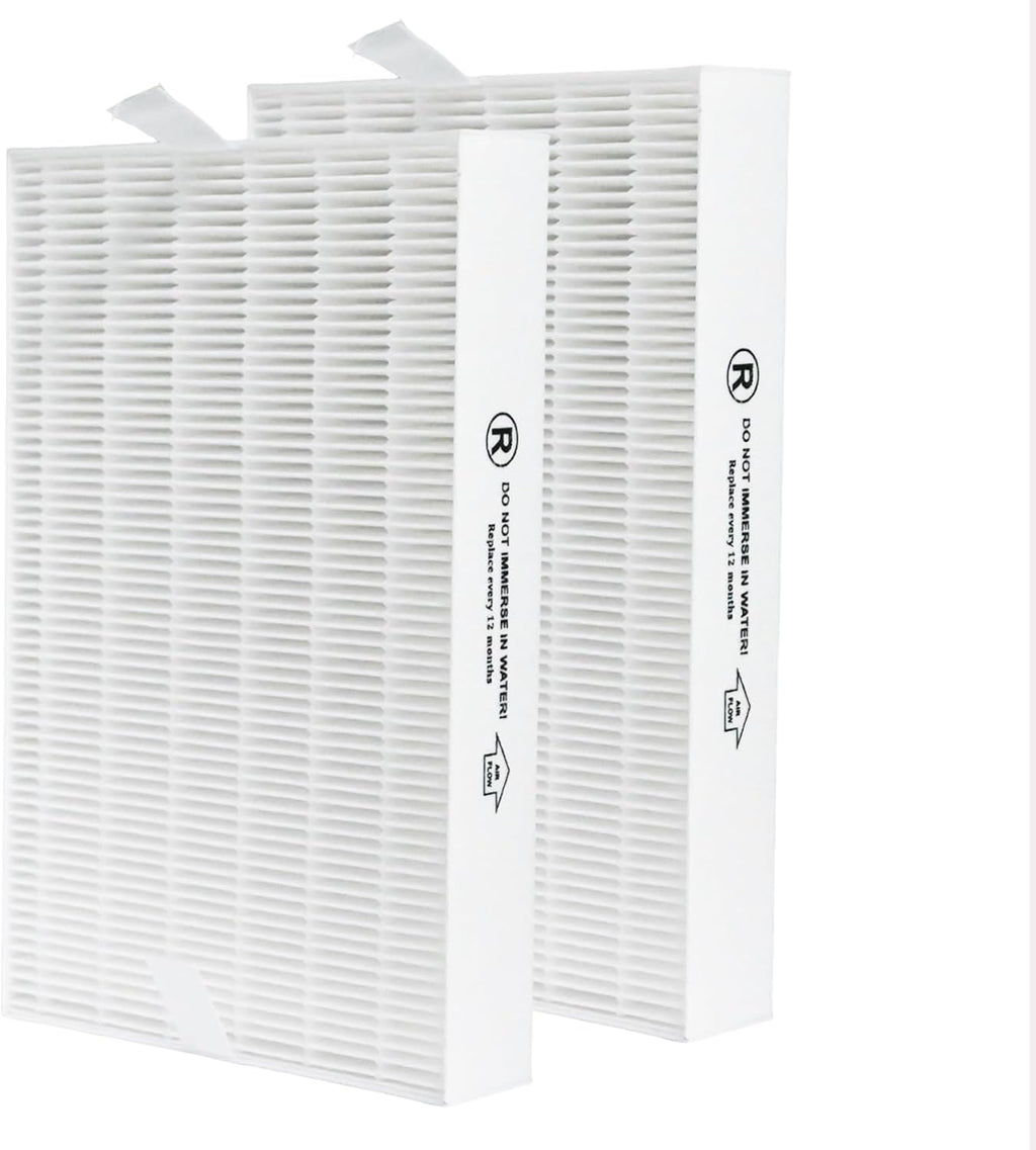 HPA5200B True HEPA Replacement Filter Compatible with Honeywell InSight HPA5200B/HPA5250 & PowerPlus HPA3200 Air Purifiers, 2 R HEPA + 2 S Carbon + 4 A Pre-Filters, Replaces HRF-R2/HRFSC1/HRF-A200