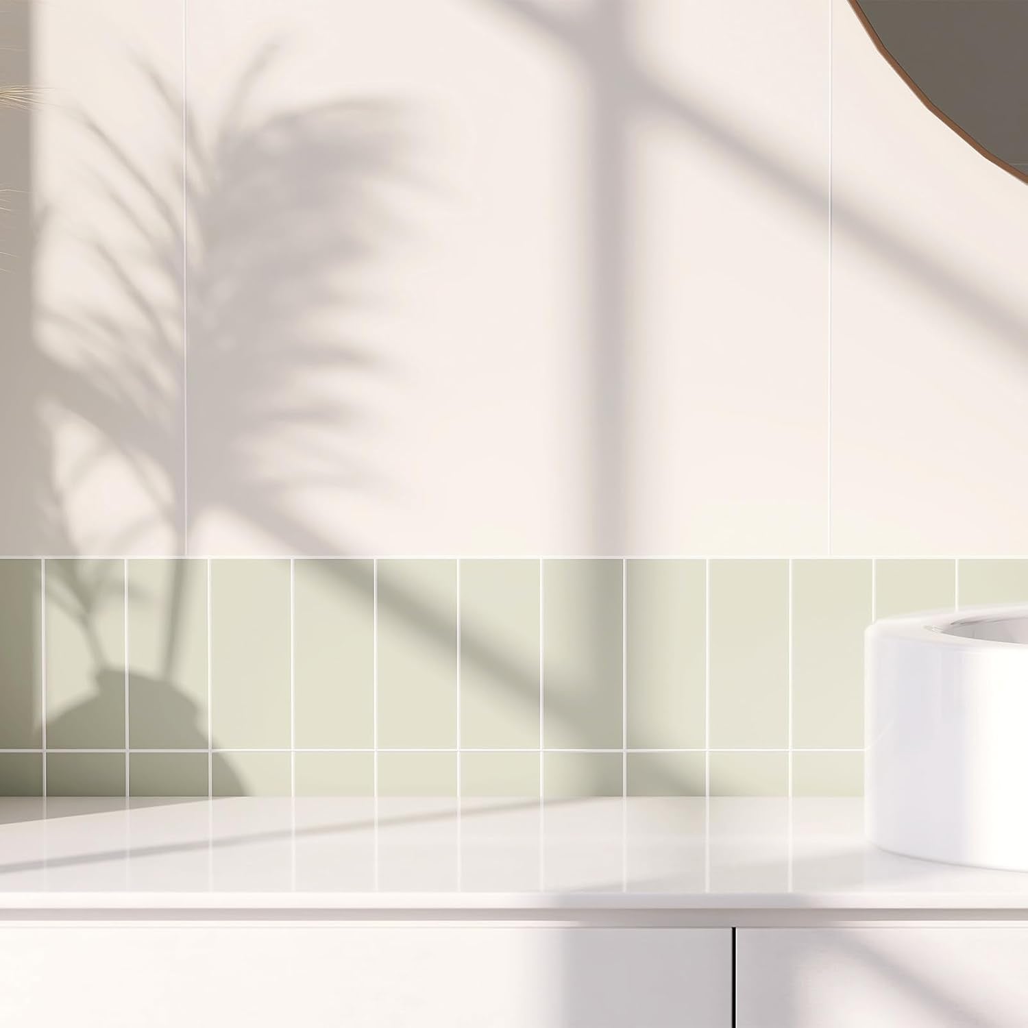 YOKIVE 4 Pcs Grout Paint Pen, Waterproof Yellow Paint Tile Marker, Restoring Grout Lines, Great for Balcony, Kitchen, Bathroom