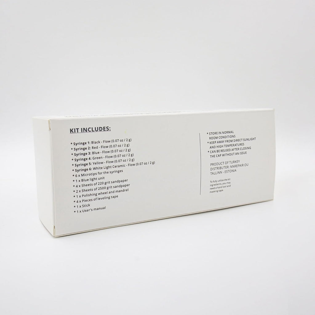 Multi-Color Surface Repair Kit - Fix Chips & Defects in Minutes | Restore Tiles Countertops and Bathroom Fixtures with Ease | for Porcelain Granite Fiberglass Marble Corian Quartz and More