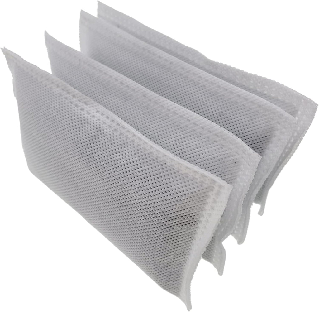 4 Pack Activated Charcoal Odor Absorbing Filter Refill Deodorizer Compatible with iTouchless Trash Cans 8 Gallon and Larger