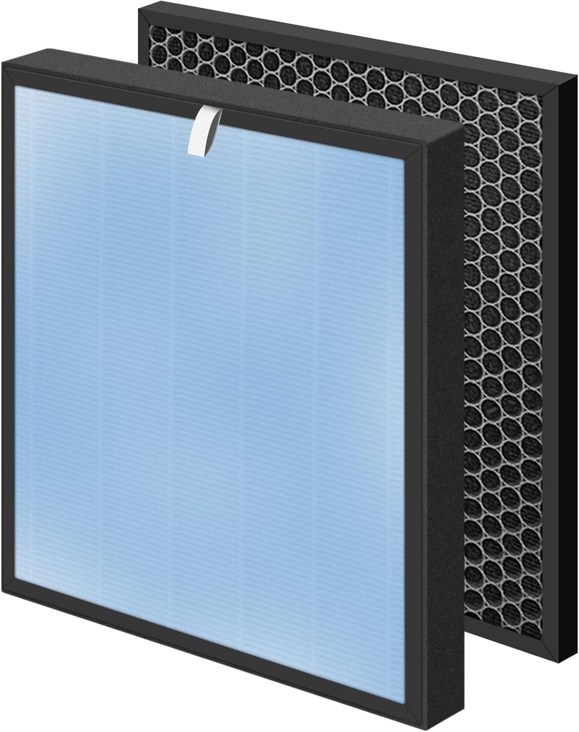 HSP001 True HEPA Filter Replacements for Air Purifier Filters HSP001,4 in 2 H13 True HEPA Filter with Activated Carbon Pre-Filter,1 Pack