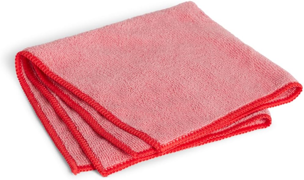 Rubbermaid Microfiber Heavy-Duty Cloth Towels 16 Pack 16"x16" Non-Scratch Dense-Fiber Reusable/Washable for Cleaning/Wiping/Polishing for Home/Kitchen/Car