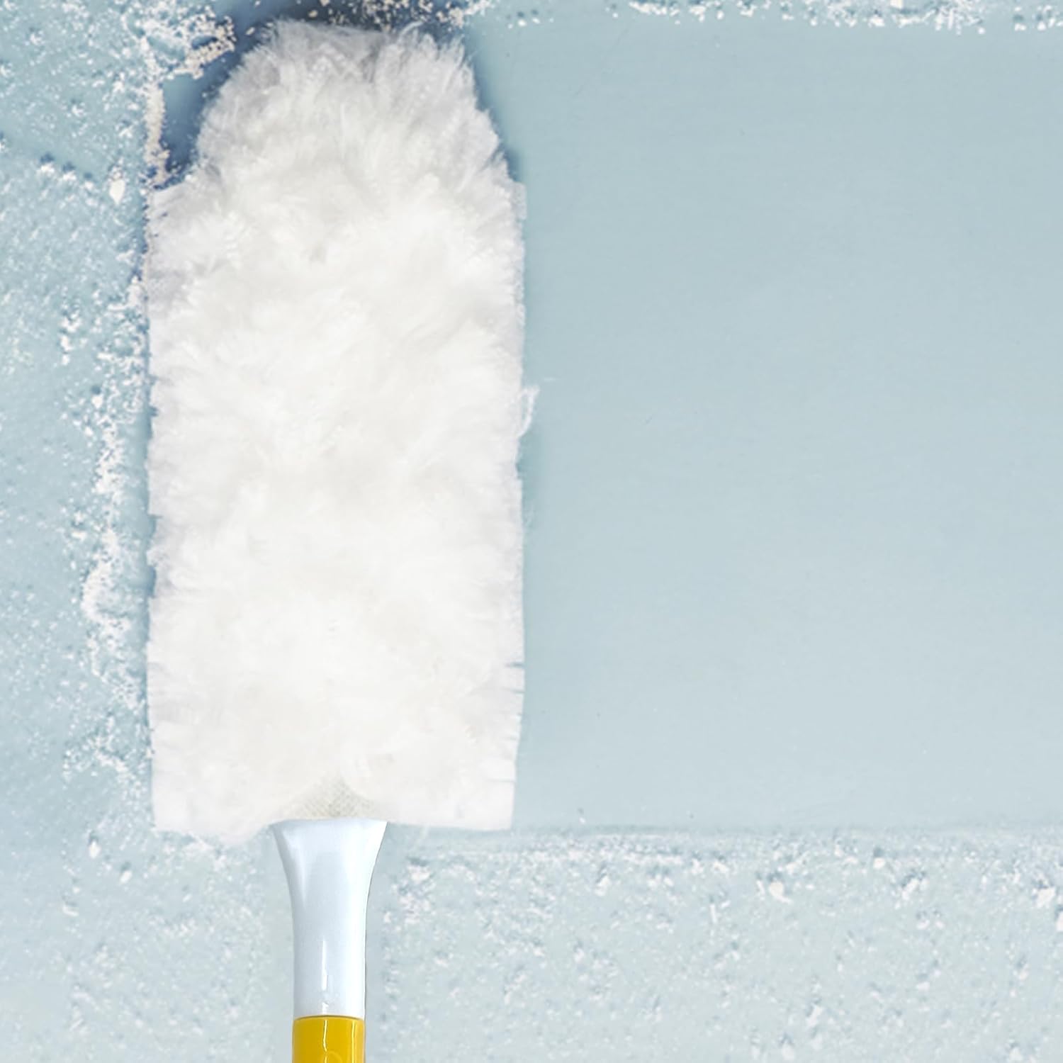 Car Interior Duster - Ultimate Cleaning Tool for Cars, House, and Office - Compact Mini Design for Effortless Dust Removal Double-Sided Design 2handle +20 Duster Refills.