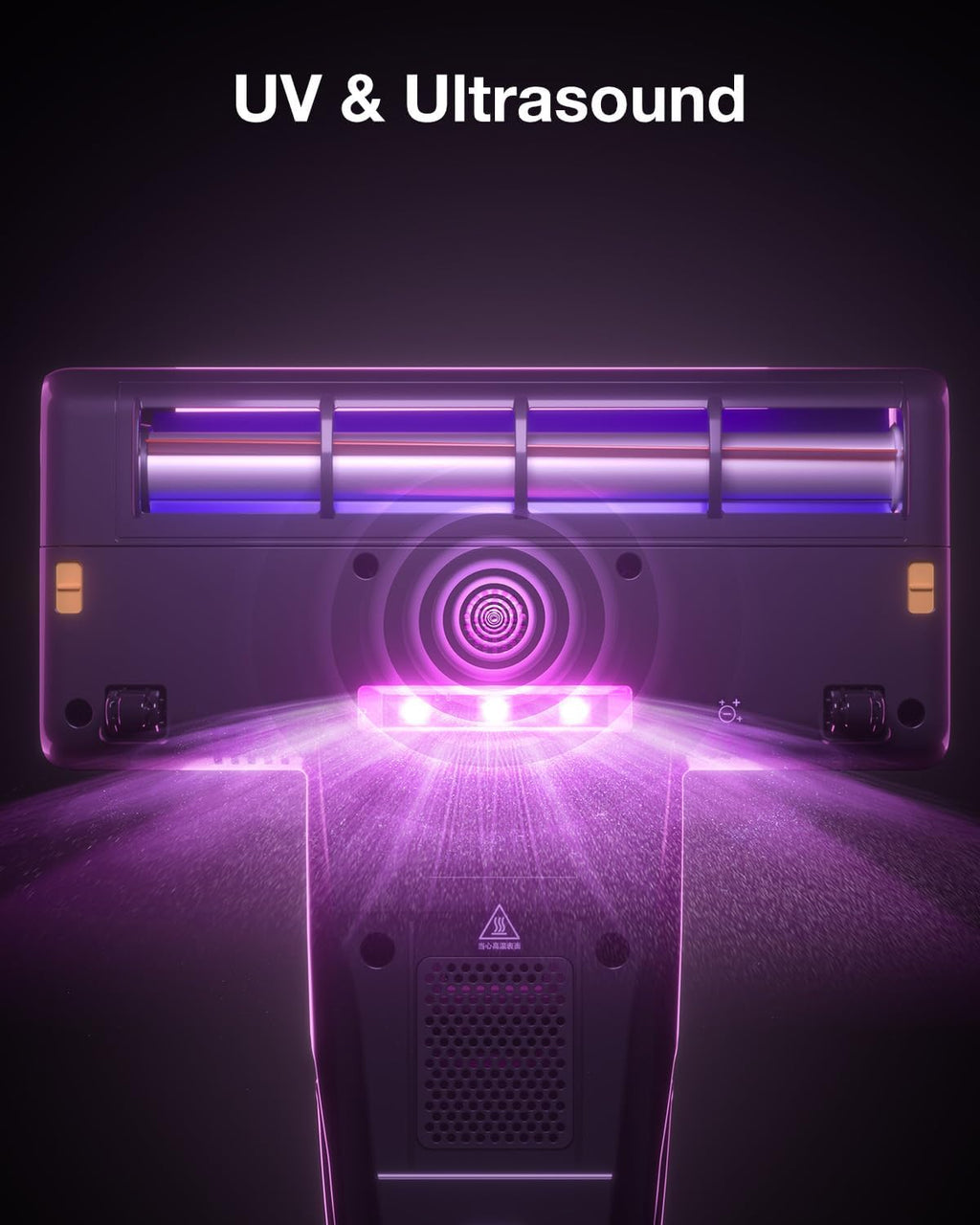 Jimmy Mattress Vacuum Cleaner, Bed Vacuum Cleaner with UV Sanitizing & HEPA Filter & Ultrasonic, Hot Wind and Air Purification, 15Kpa 500W Handheld Vacuums for Bed, Couch, Sofa, Crib (BX8-Corded)