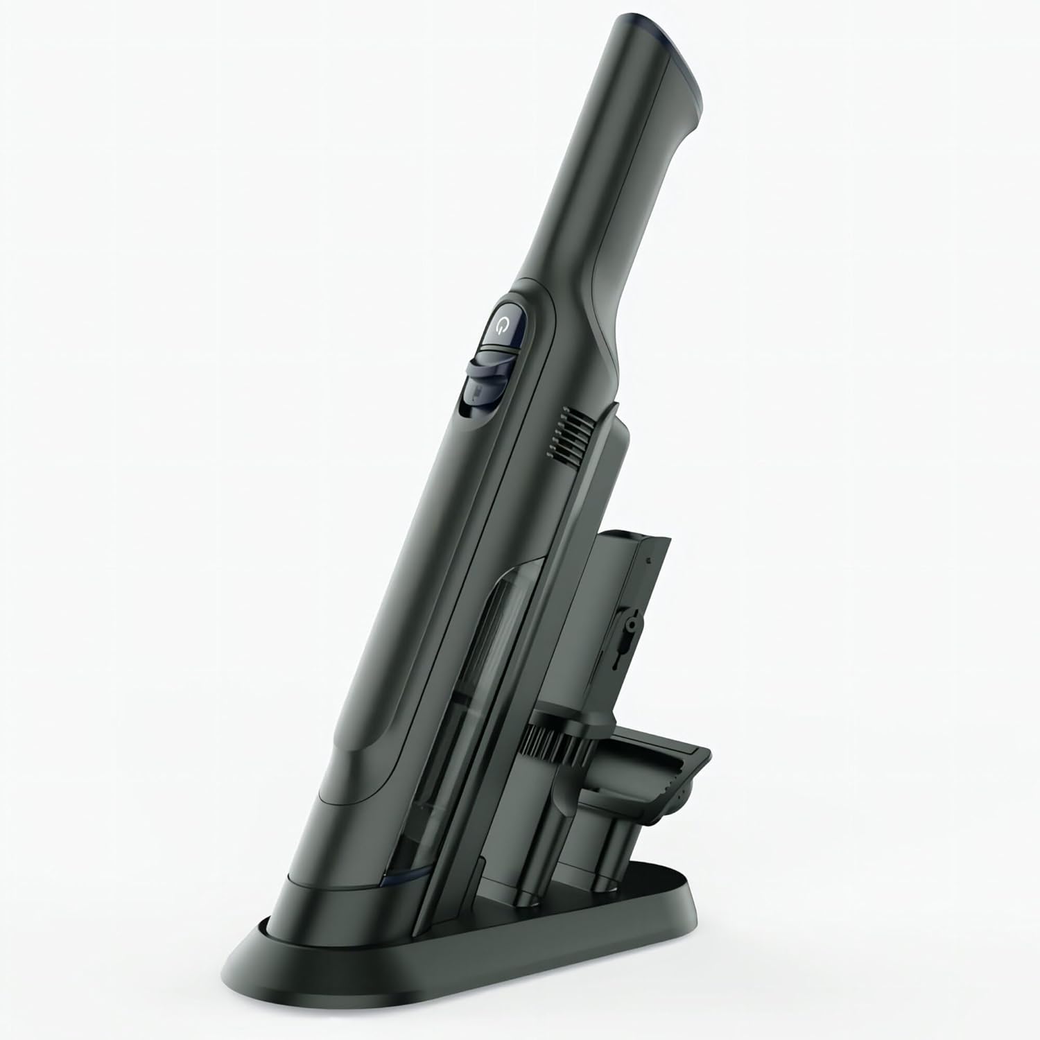 Handheld Vacuum Cordless, Super Lightweight 1.4lb with Powerful Suction, Charging Dock, Single Touch Empty and Detachable Dust Cup, Portable Mini Car Vac for Home Pet Car