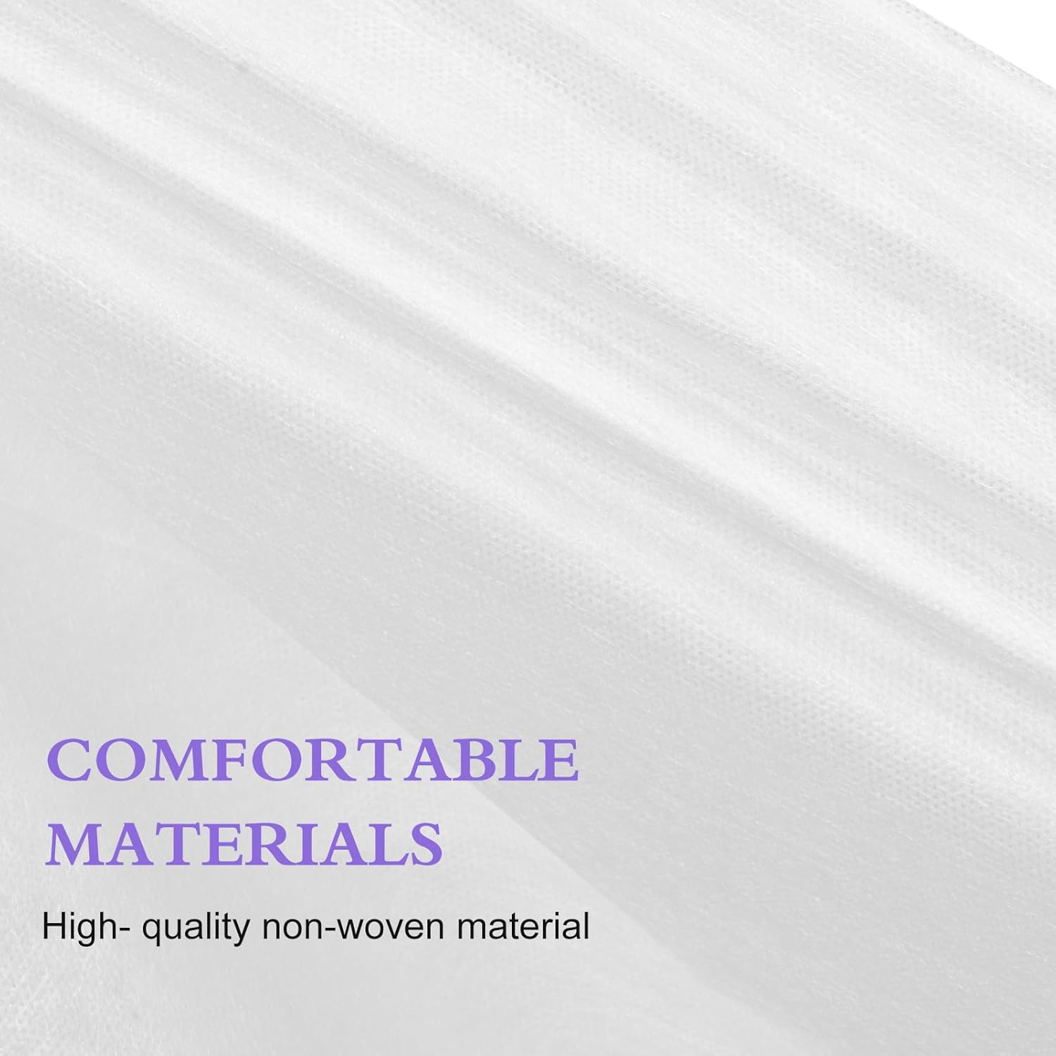 100 Pack Disposable Bed Sheets – 31.5 x 71 in Waterproof Non-woven Sheets for Massage, Spa, Tattoo & Salon Tables(White)
