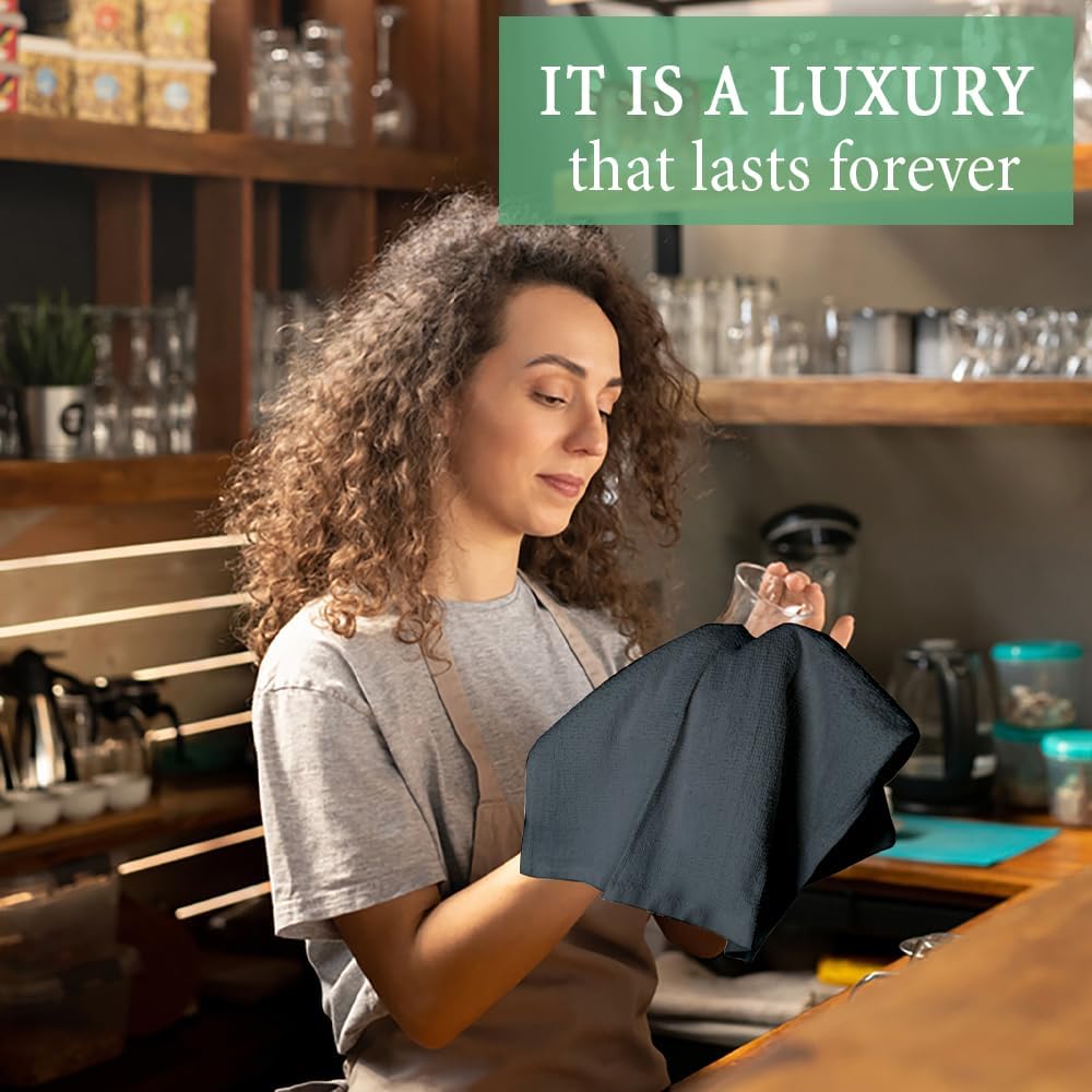 100% Cotton Terry Towel Cleaning Rags Grey 14'x17'|Pack of 60|Grade White Rags|Soft Large Cleaning Rags|Super Absorbent|Quick Dry|Multipurpose Towels|Restaurant Towels|Reusable Shop Rags