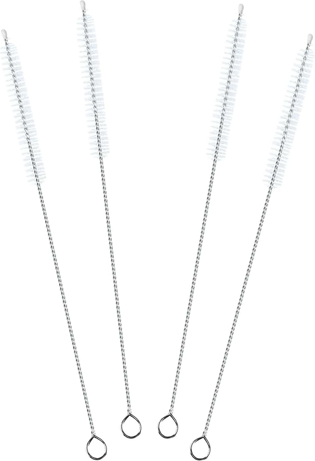 ClDYAUST Straw Cleaner Brush Extra Long 12 Inch, Straw Brush Extra Long with 304 Stainless Steel, Straw Cleaning Brush Extra Long for Baby Bottles, Glass/Silicone Straws Piper Cleaners.