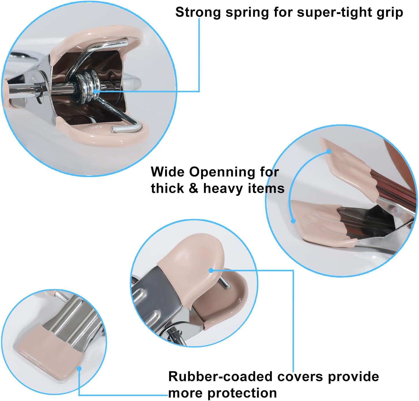 15/30Pcs Upgrade Double Head Clamp Dipped Clothespin for Laundry Hooks with Clips, Boot Holder, Hanging Clips, Portable Multifunctional Hangers Single Clip Space Saving for Jeans, Hats (30, Pink)