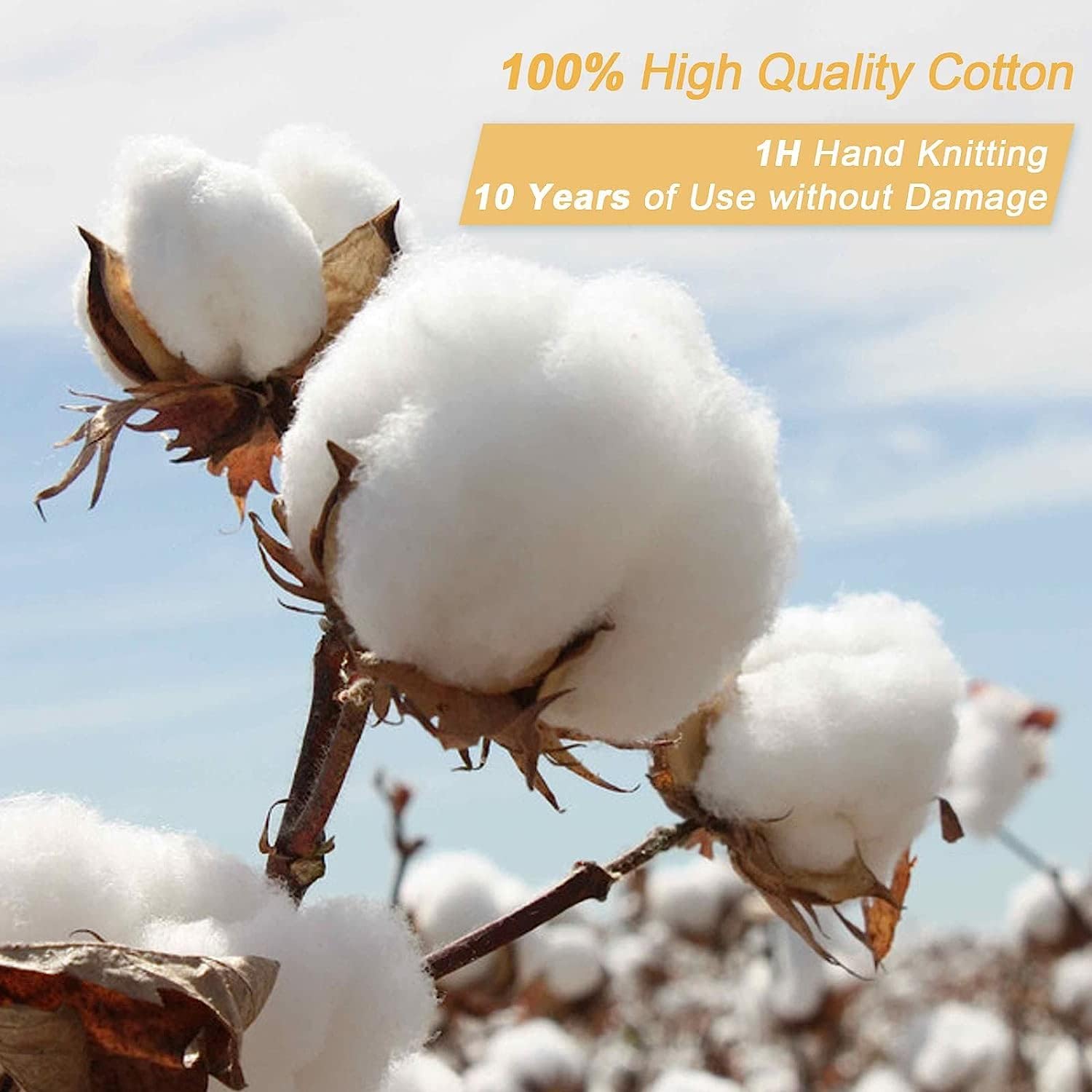 YOUDENOVA Woven Rope Laundry Hamper Basket, 72L Tall Luandry Basket, Baby Nursery Hamper for Blanket Storage, Clothes Hamper for Laundry in Bedroom-Large-Brown