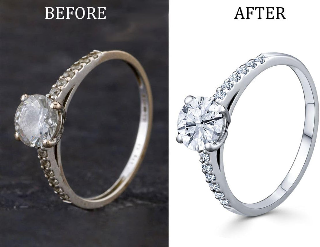 Cadie Silver Polishing Rouge Cloth - 100% Treated Reusable Cotton Cleaning Cloth For Gold Jewelries Platinum and Silverware - Restore Shines & Remove Tarnish for Jewelry | 10 x 12 Inches - 1 Pack