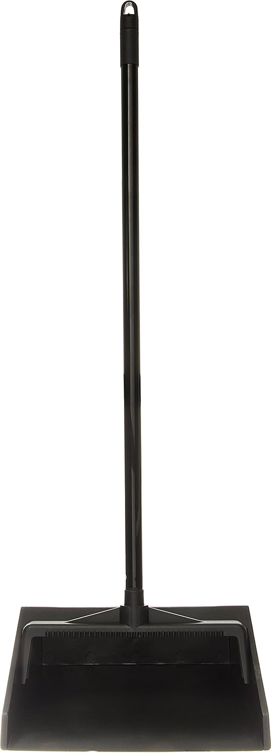 Carlisle FoodService Products 36141003 Duo-Pan Upright Lobby Pan, 30" Handle, Black (Pack of 6)
