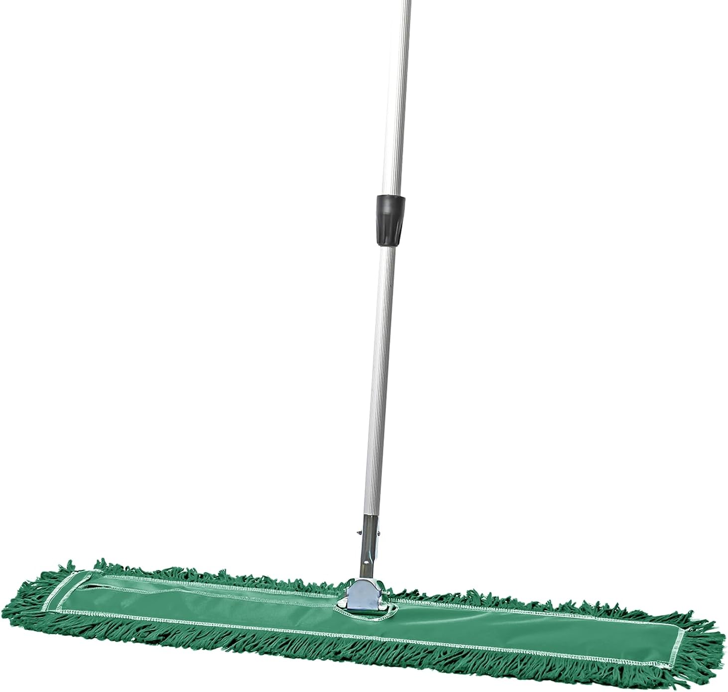 36 Inch Green Commercial Dust Mop & Floor Sweeper with Extendable Handle – Mop for Hardwood, Tile, and Concrete Floor Cleaning