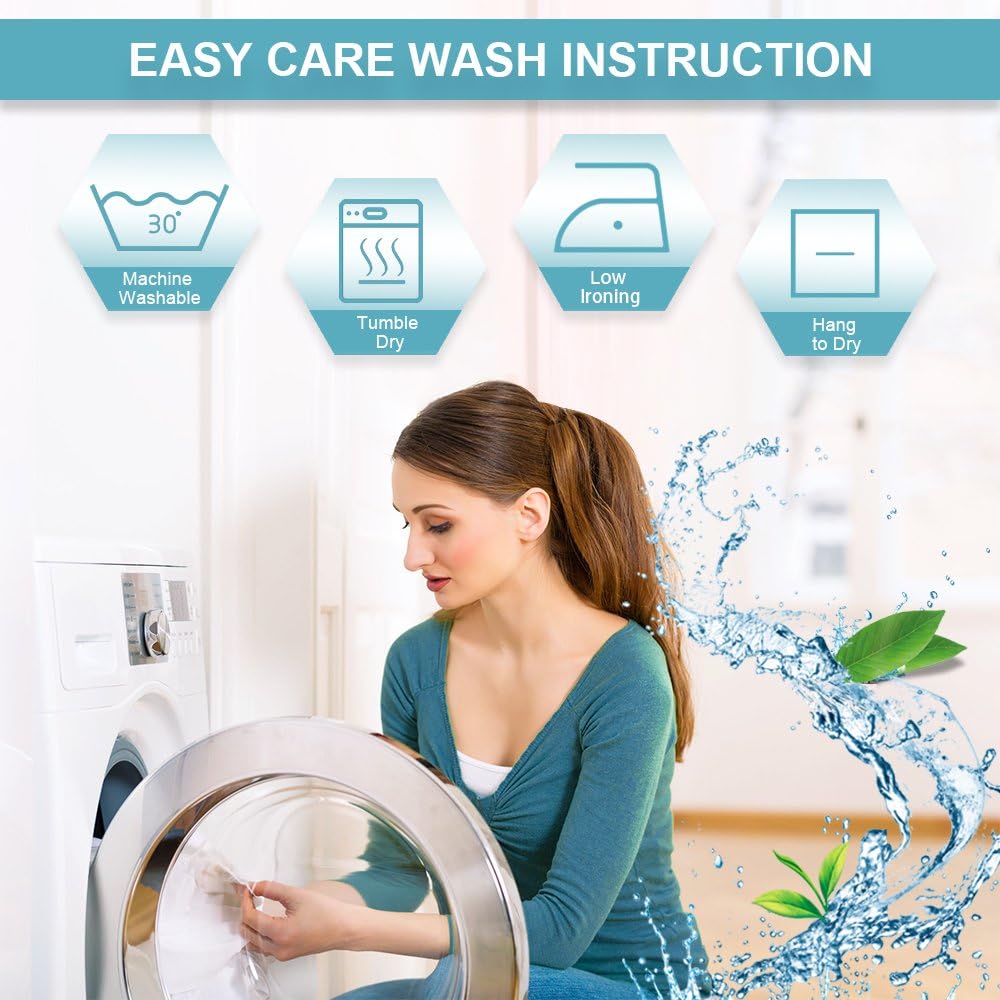 RYB HOME Curtains for Bedroom 63 inches Long, Blackout Thermal Insulating Window Treatment Drapes for Living Room Bathroom Basement Laundry Classroom, W 34 x L 63, Biscotti Beige, 2 Panels