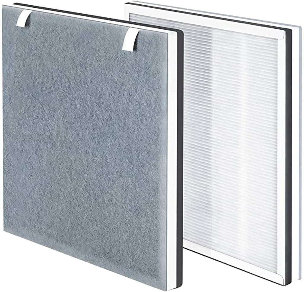 Leemone Vital 100 Replacement Filter Compatible with LEVOIT Vital100 Air Purifier and VAVA VA-EE004 Air Purifier, True HEPA High-Efficiency Activated Carbon, Vital 100-RF, 2 Pack