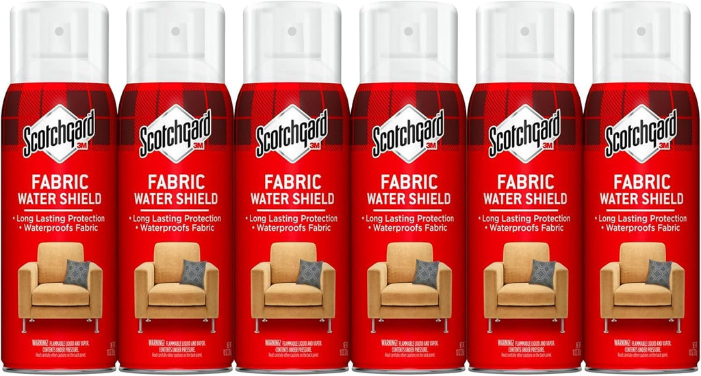 Scotchgard Fabric & Upholstery Protector, 6 Cans/10-Ounce (60 Ounces Total)