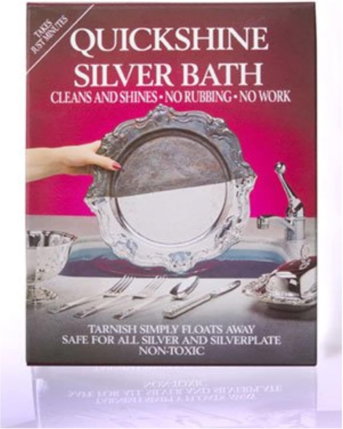 Quickshine Silver Clean And Shine Bath