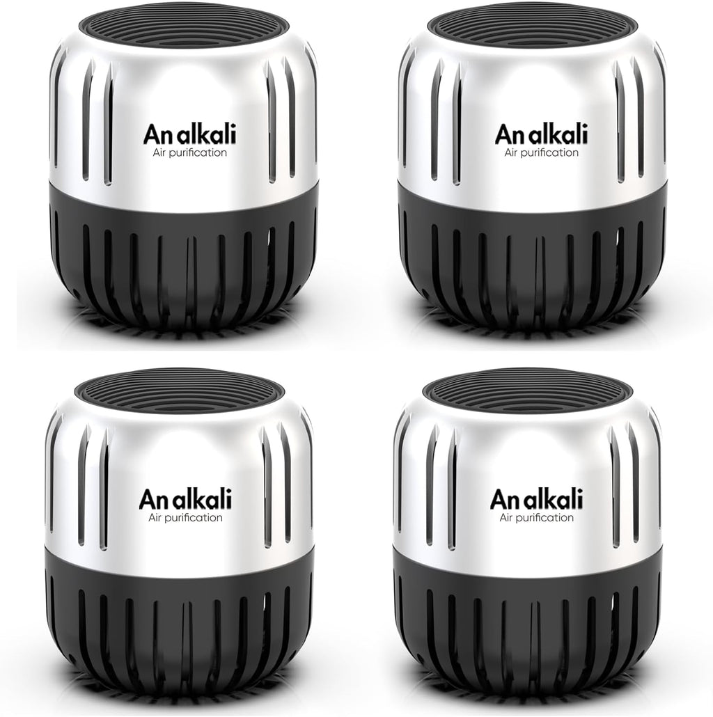 Fridge Deodorizer，4Pcs Refrigerator Deodorizer, Last for 10 Years Closet Deodorizer, Fridge Smell Eliminator, Baking Soda Odor Eliminator, for Closet, Wardrobe, Car, Pet Smell Order