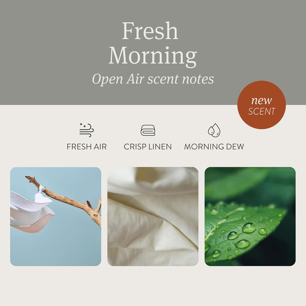 Drift Car Air Freshener - The Original Stone Air Freshener - Car Odor Eliminator - Long Lasting Scent - Metal Clip - Essential Oils -Clean Ingredients - Open Air Scent 3 Pack Refill - NO CLIP INCLUDED