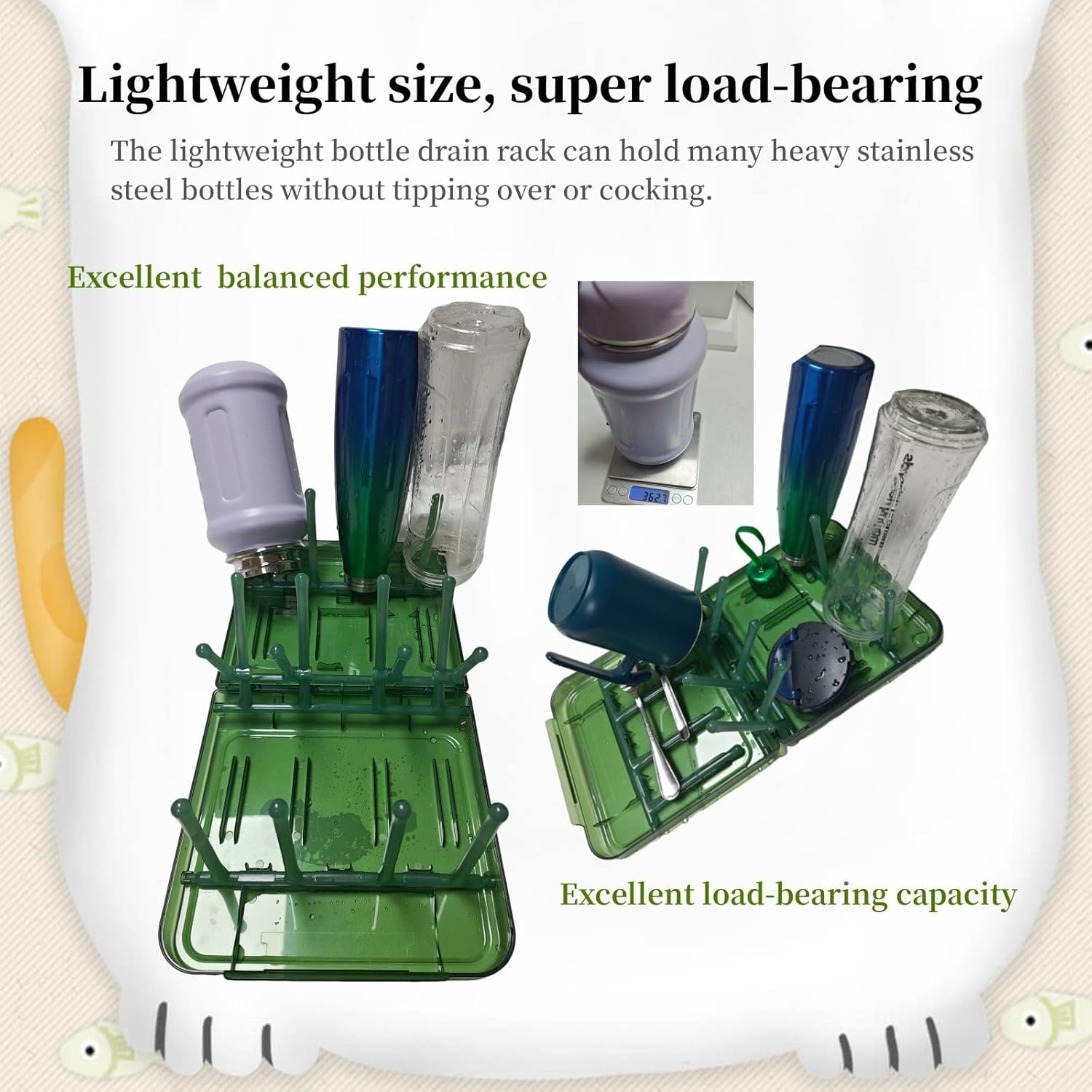 Travel Bottle Drying Rack Space Saving,Foldable Bottle Drying Rack with 16 Ribs,Portable Baby Bottle Drying Rack for Bottles,Breast Pumps and Other Feeding Accessories,Widely Used Daily Basis