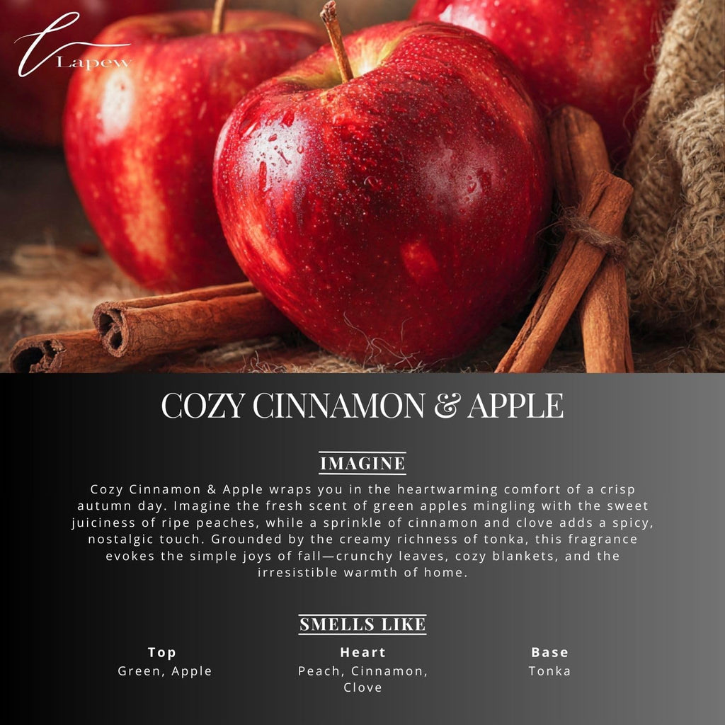 Cozy Cinnamon & Apple Carpet Freshener Powder Refill 36 oz | Powerful Odor Eliminator for Home | Upholstery Deodorizer | Carpet Deodorizer | Pet Urine | Cat Litter Box