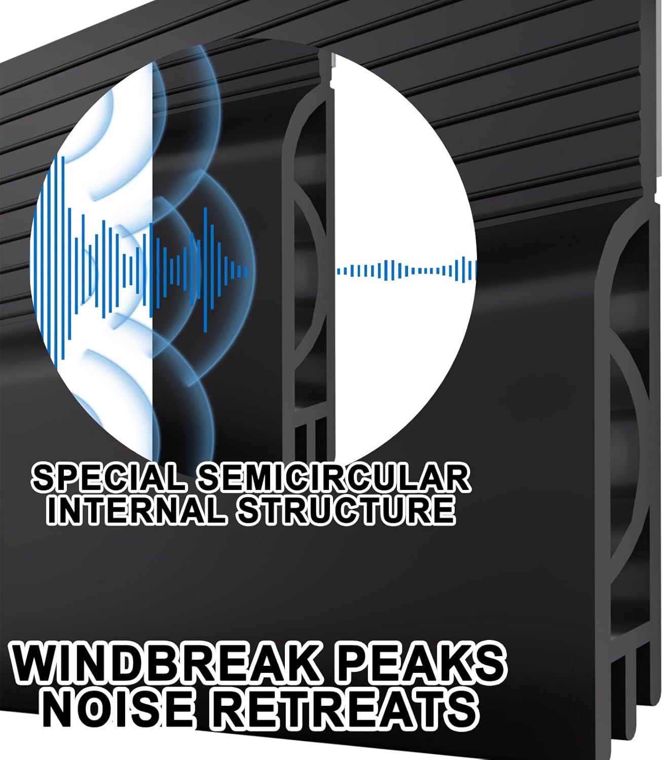 Door Draft Stopper,Door Sweep for Bottom of Door,Weather Stripping Door Seal Draft Guard Blocker Noise Cold Air Insulation Soundproofing for Exterior Interior Home Improvement(Black, 39")