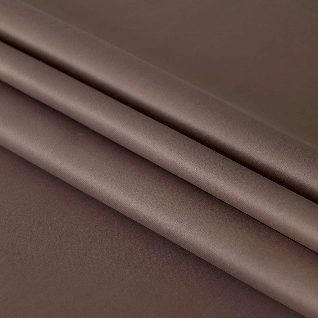 DWCN French Door Curtains – Rod Pocket Thermal Blackout Curtain for Doors with Glass Window, Kitchen and Patio Doors for Privacy, 23 X 72 Inches Long, 1 Curtain Panel with Tieback，Khaki