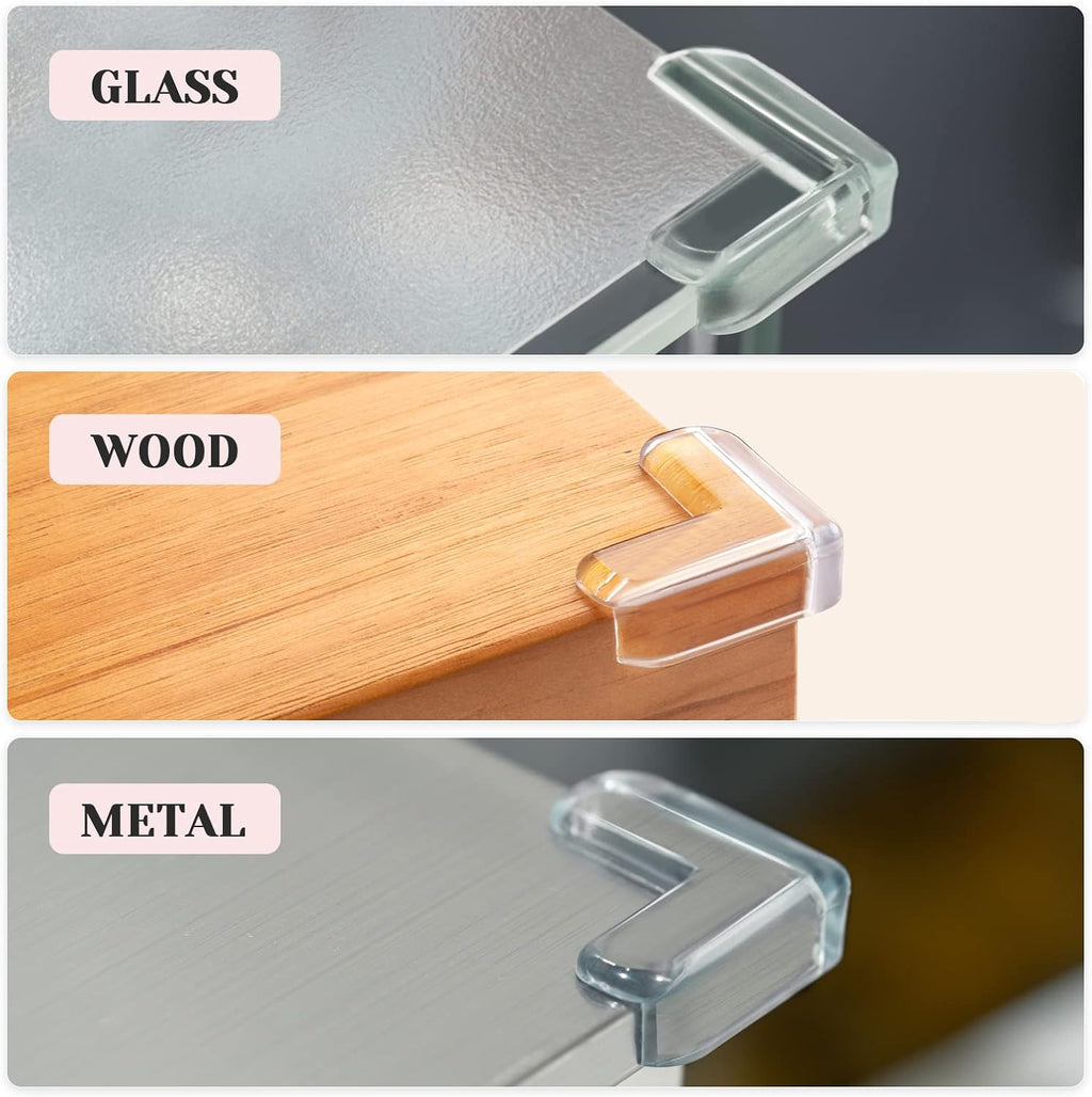 12pcs, Table , Baby, Corner Guards for Furniture, Corner Bumpers, Table Corner Protector for Baby