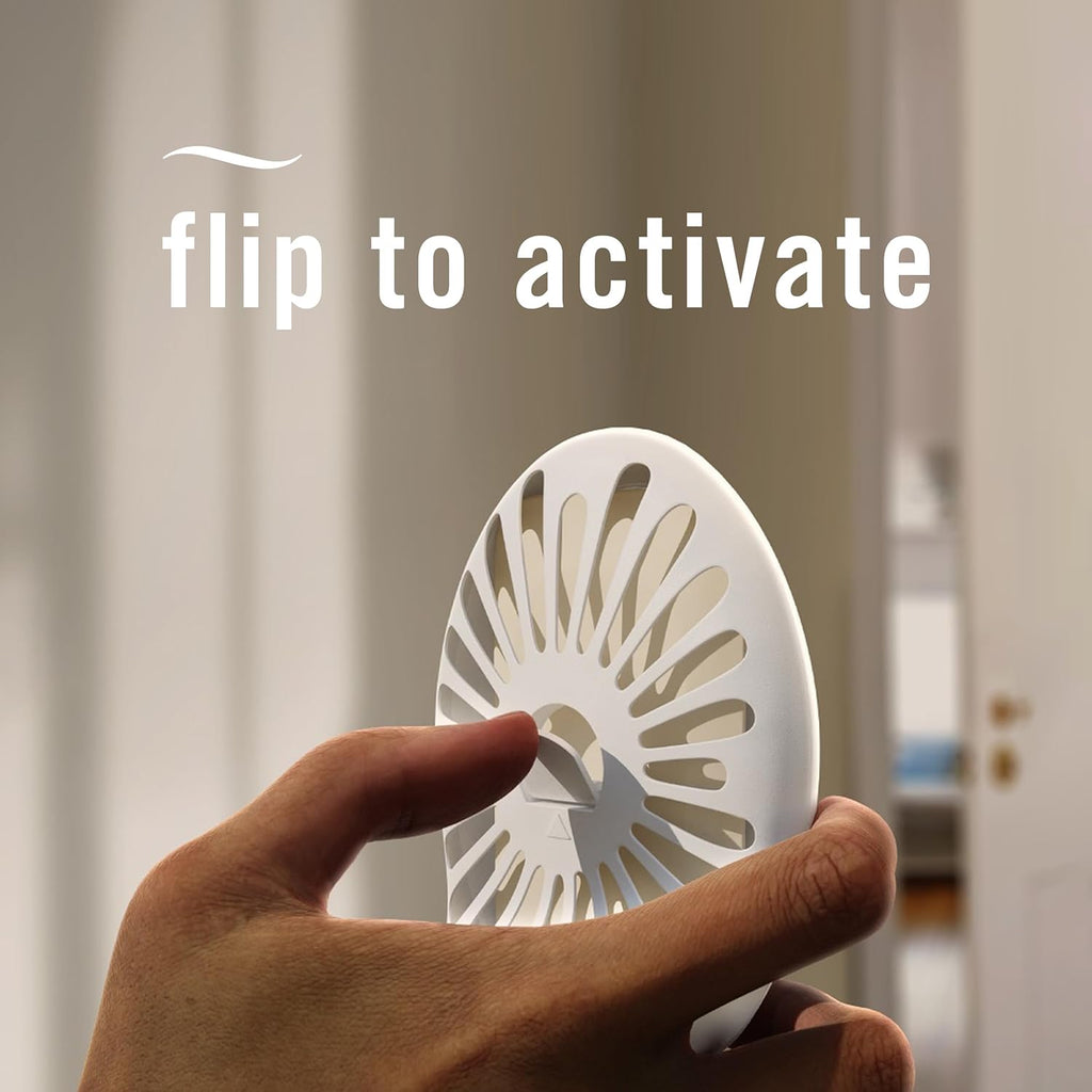 Febreze Bathroom Air Freshener, Odor-Fighting, Plug In Alternative, Air Fresheners for Home and Bathroom and Kitchen, Closet Air Fresheners, Linen & Sky Scent, 2 Count