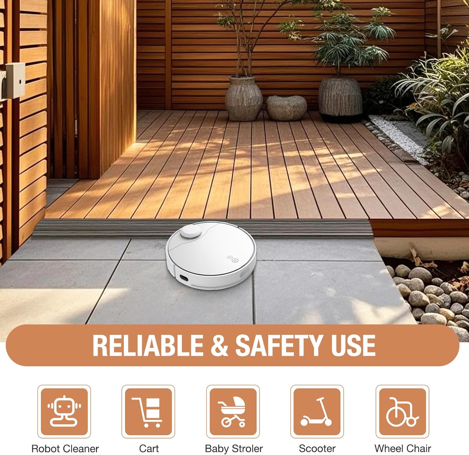 Floor Transition Strip Self Adhesive Vinyl Door Threshold for Doorways Carpet Edging Trim Overlap Edge Reducer for Laminate Floor, Carpet, Tile (Grayish Brown Wood Grain, 1/5" to 2/5", 10Ft)