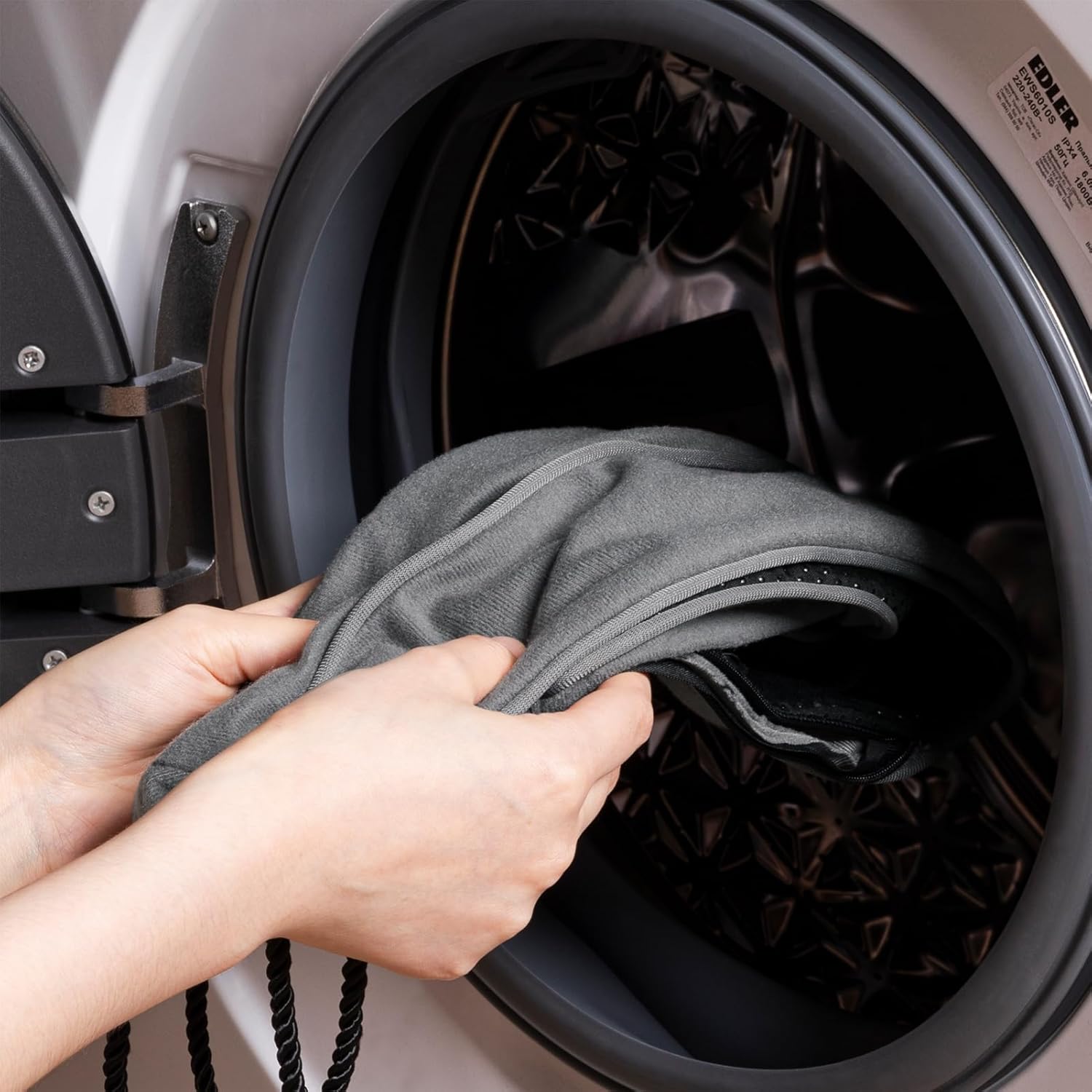 Sunolga 2-Pack 36" Door Draft Stopper Blocks Hot and Cold Air with Removable Washable Cover for Gaps Up to 3", All-Season Seal for Noise, Wind, Door Sweep for Bottom of Door, Home Essentials, Gray