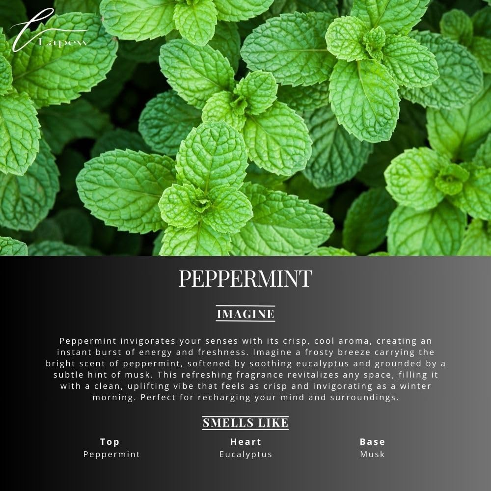 Peppermint Carpet Freshener Powder: Powerful Odor Eliminator for Home, Upholstery Deodorizer, Carpet Deodorizer, Pet Urine, Cat Litter Box - Peppermint Fragrance
