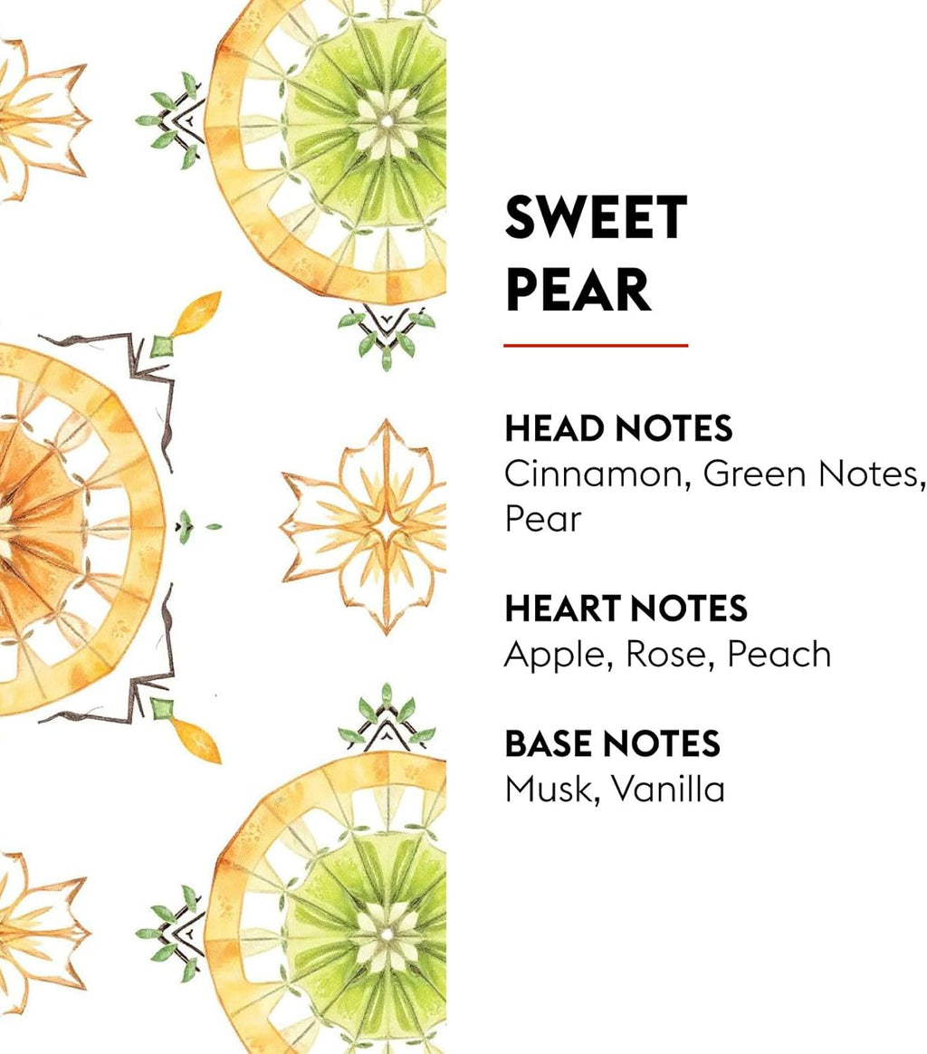 MAISON BERGER - Sweet Pear - Lampe Berger Fragrance Refill for Home Fragrance Oil Diffuser - Air Freshener - 33.8 Fluid Ounces - 1 Liter