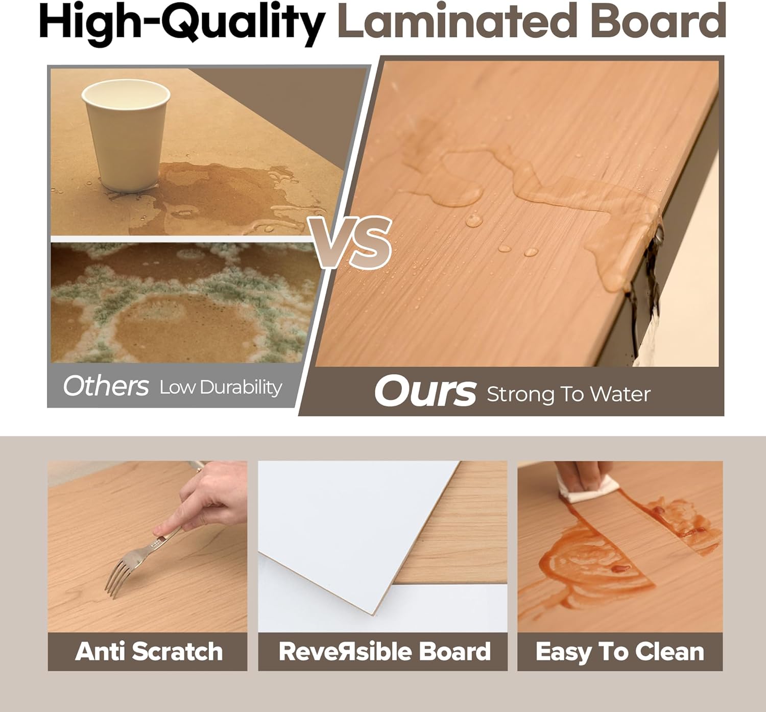 HOMEDANT House Black 5-Tier Laminated Metal Shelving Unit Adjustable Storage Utility Rack Heavy Duty Shelves Organization Shelf Kitchen Garage Pantry Closet 1Pack