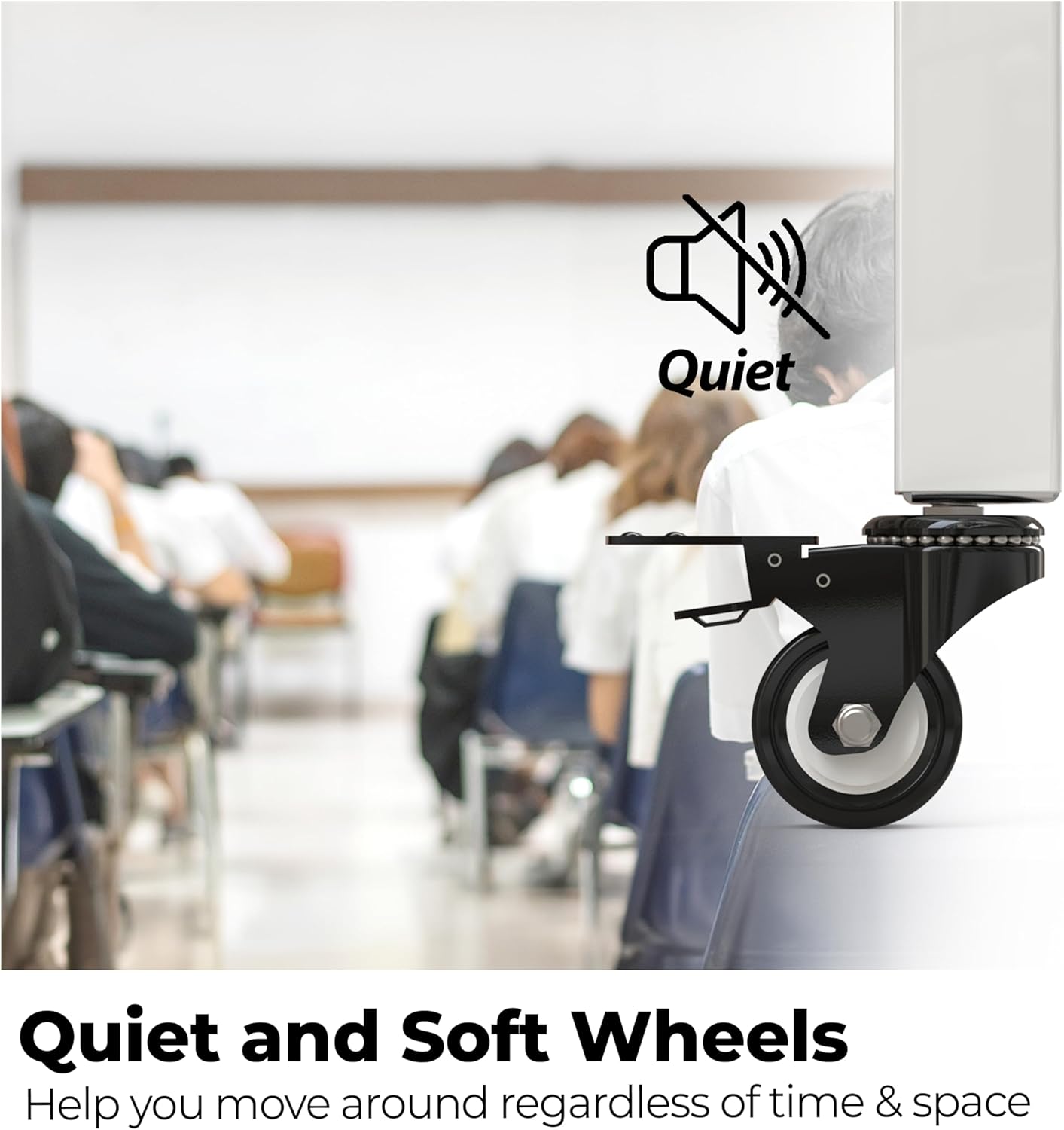 HOMEDANT House White 5-Tier Metal Rolling Cart Shelf Rack Casters Heavy Duty Wheel Shelving Unit Adjustable Utility Storage Shelves Organizer Shelf Kitchen Garage 24.4" W x 16.5" D x 62.2" H 2Pack